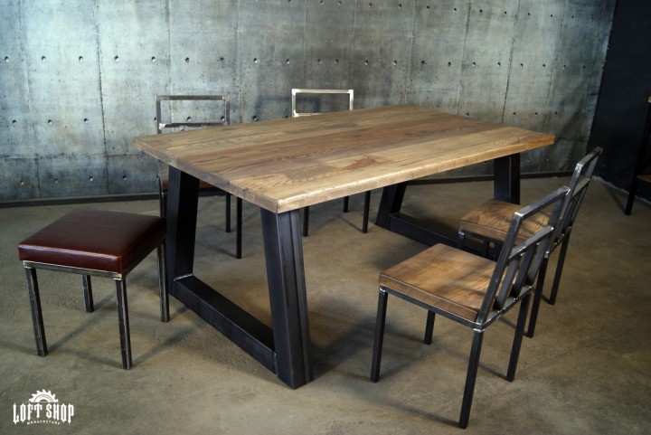 Stół industrialny DELTA stół loftowy