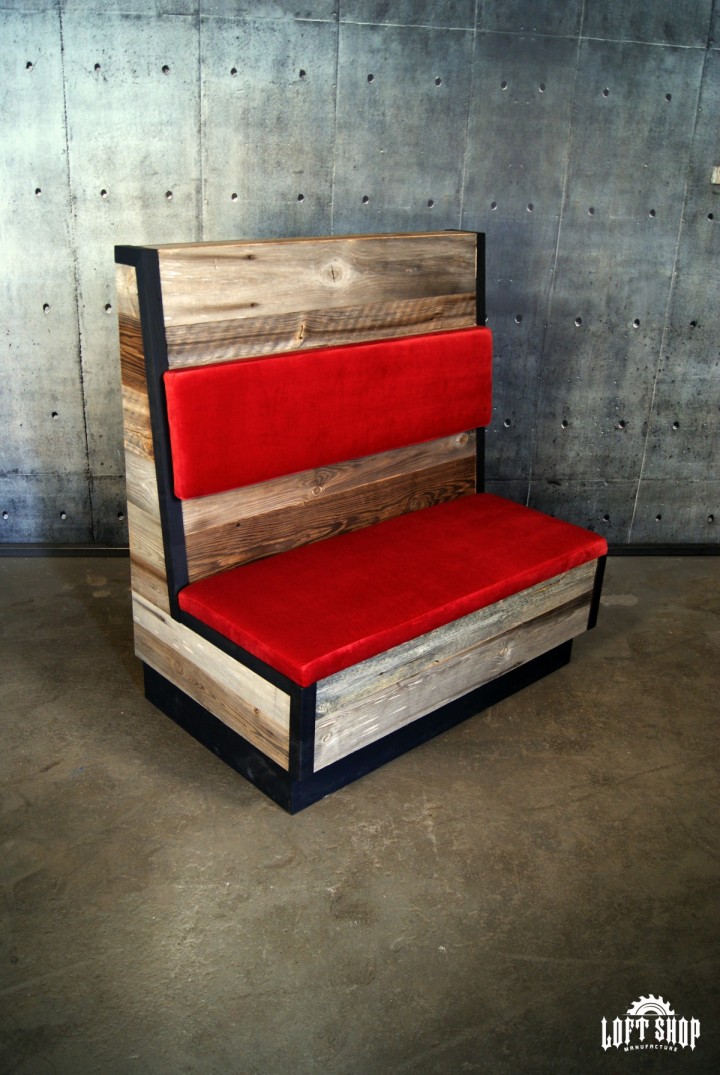 Sofa ze starego drewna