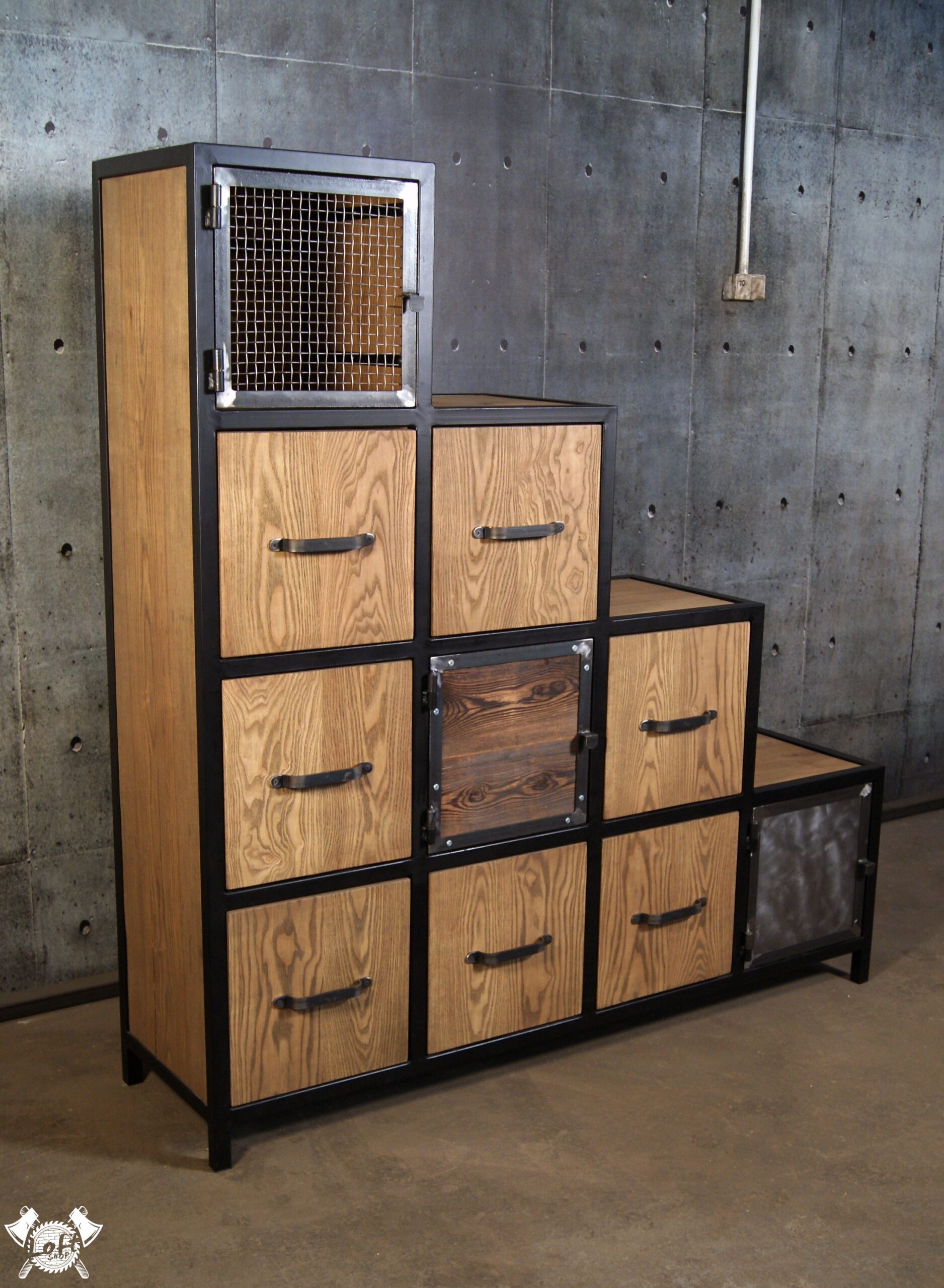 SONY DSC Bookcase loft chest of drawers CUBE - Image 1