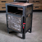 Industrial bedside table SUNSET