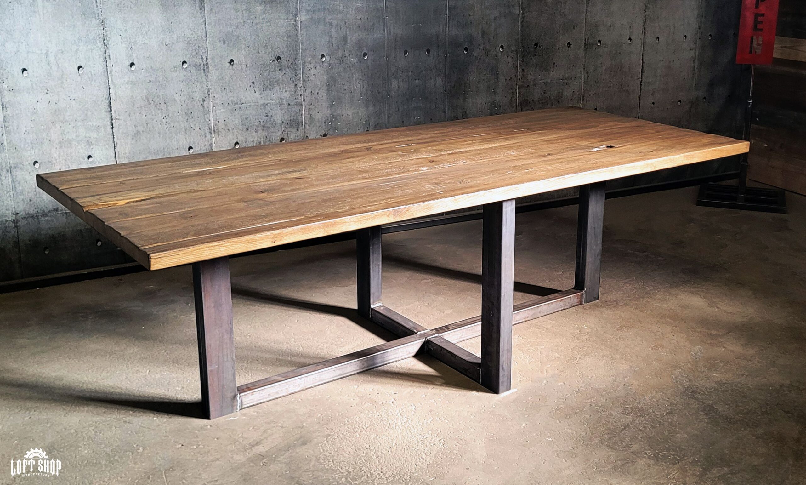 1a Industrial table CROSSROADS loft table - Image 1