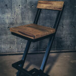 Industrial stool "Z"