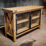 Loft chest of drawers MONTANA GLASS DOORS