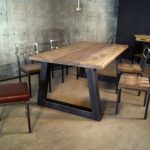 Industrial table DELTA loft table