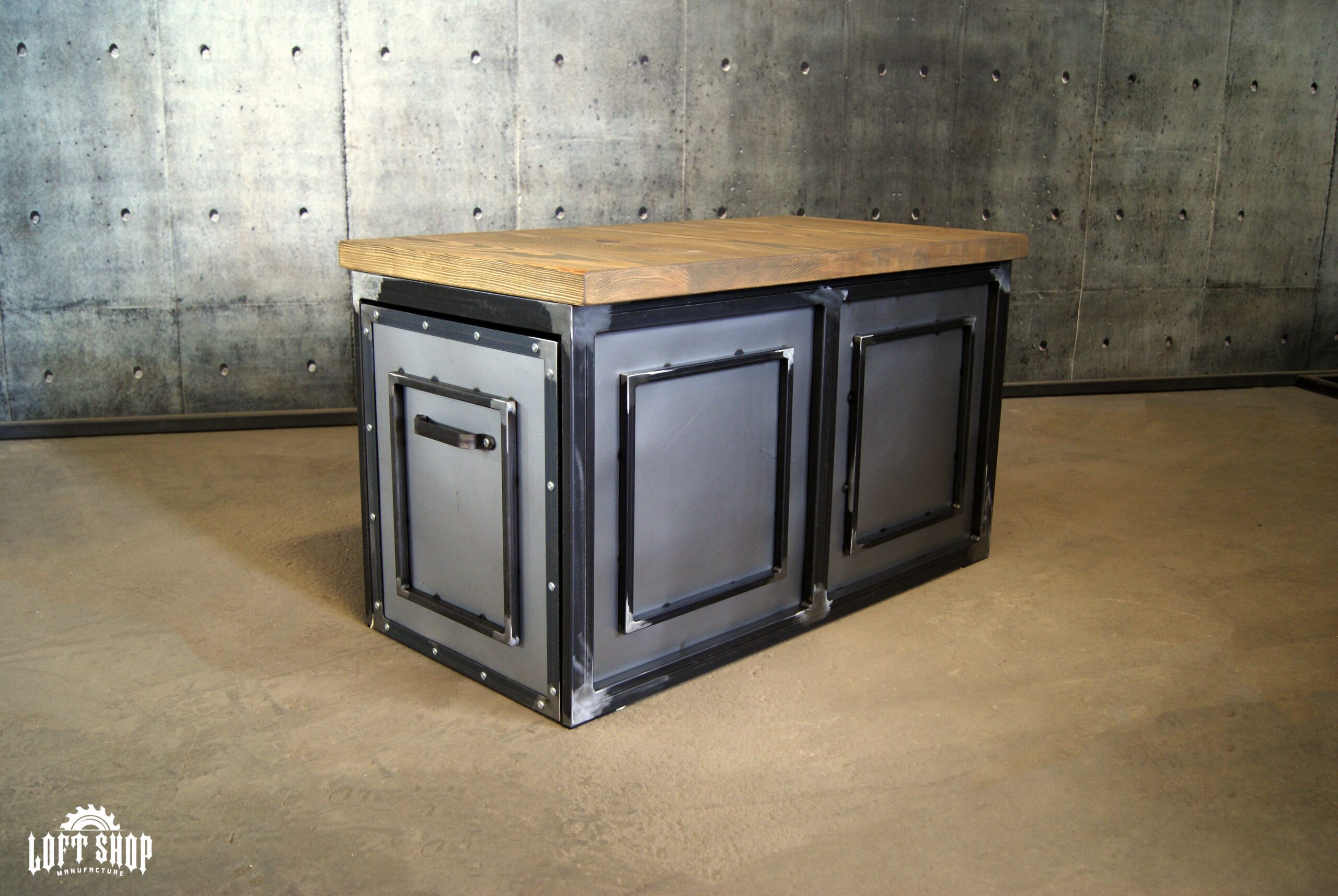 kuf_1 Loft trunk industrial chest - Image 1