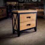 Industrial bedside table HOME