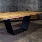 Loft table TRAPEZ industrial table