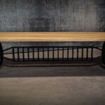 Loft table BRIDGE industrial table conference table